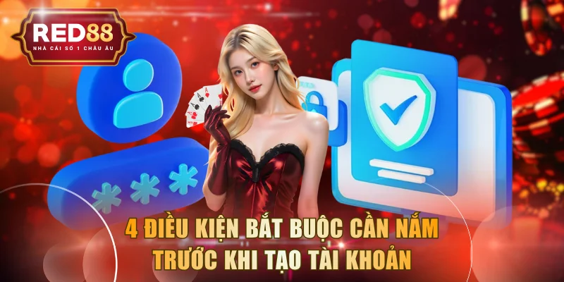 4 điều kiện bắt buộc cần nắm trước khi tạo tài khoản