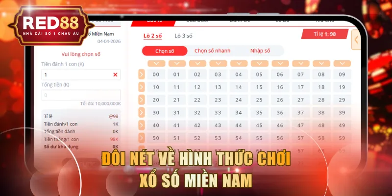 Đôi nét về hình thức chơi xổ số miền Nam