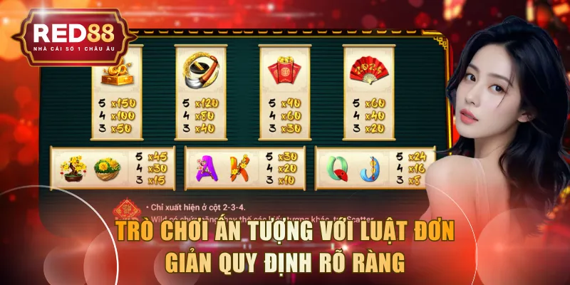 Trò chơi ấn tượng với luật đơn giản quy định rõ ràng